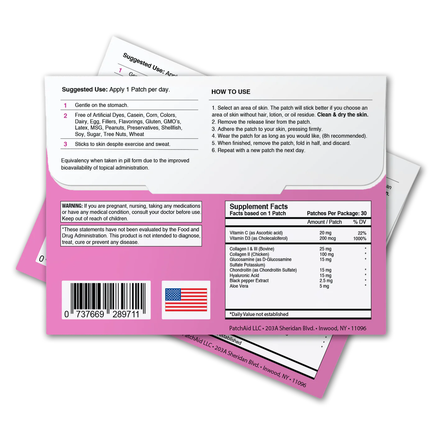 Advanced Collagen Plus Vitamin Patch