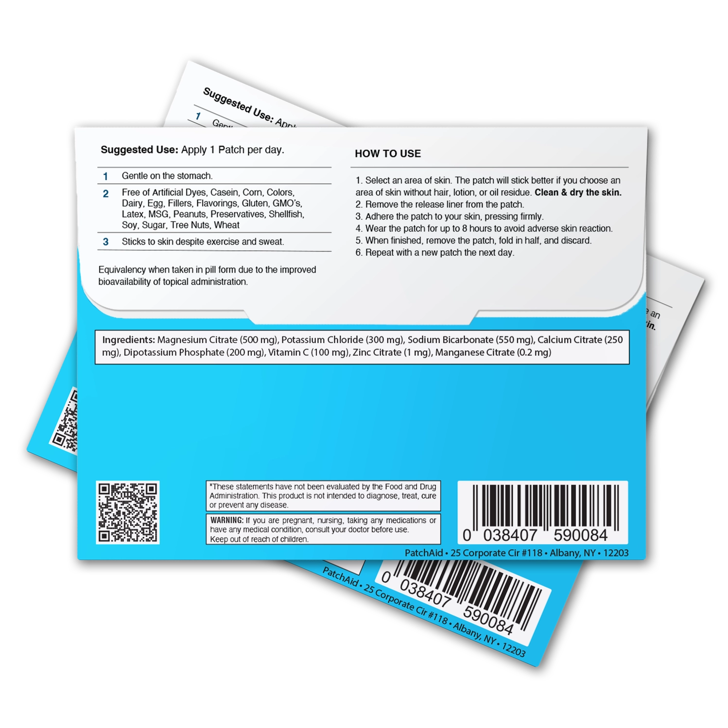 Electrolyte Hydration Patch – Stimulant-Free Fluid Support