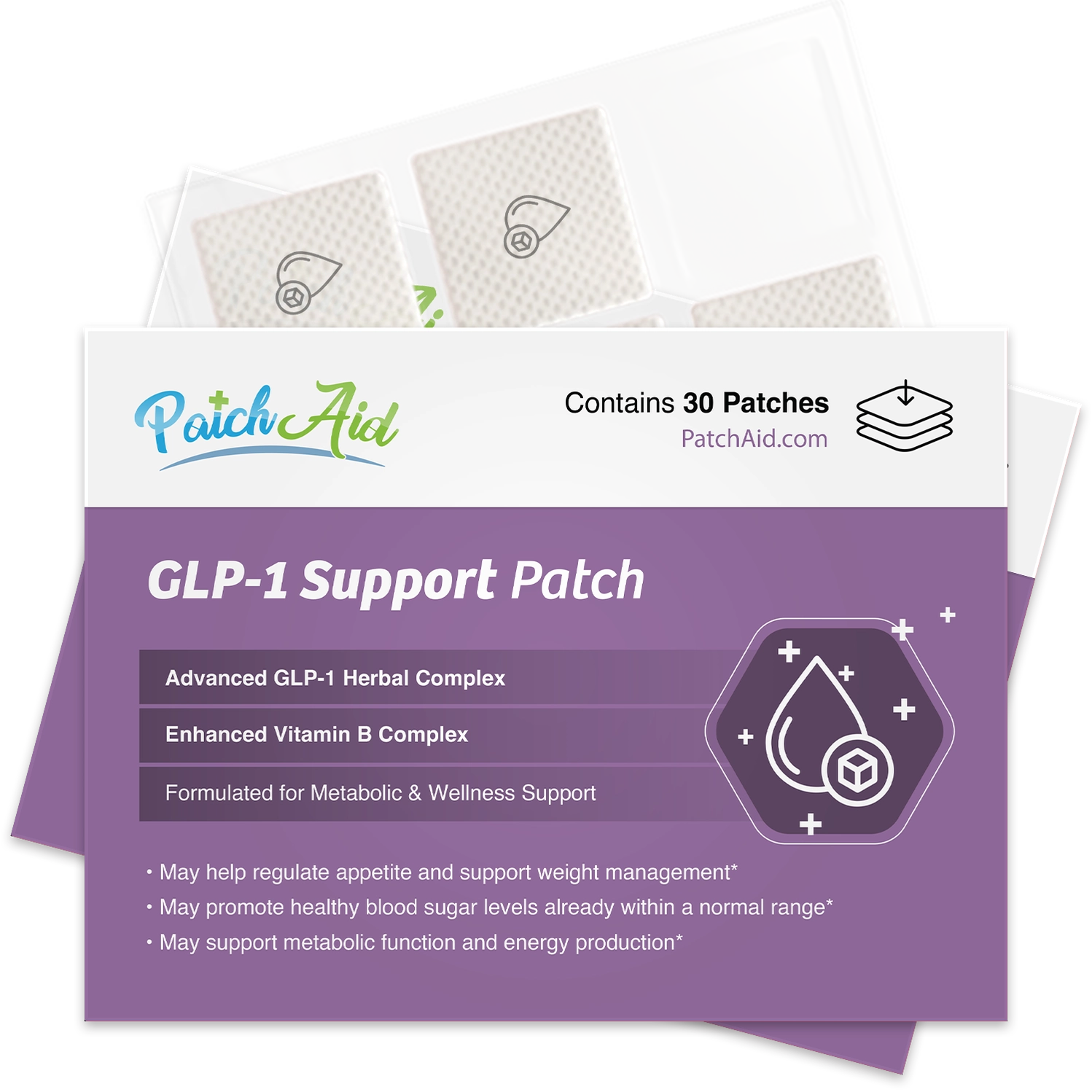 GLP-1 Support Patch – Appetite Control & Metabolic Support