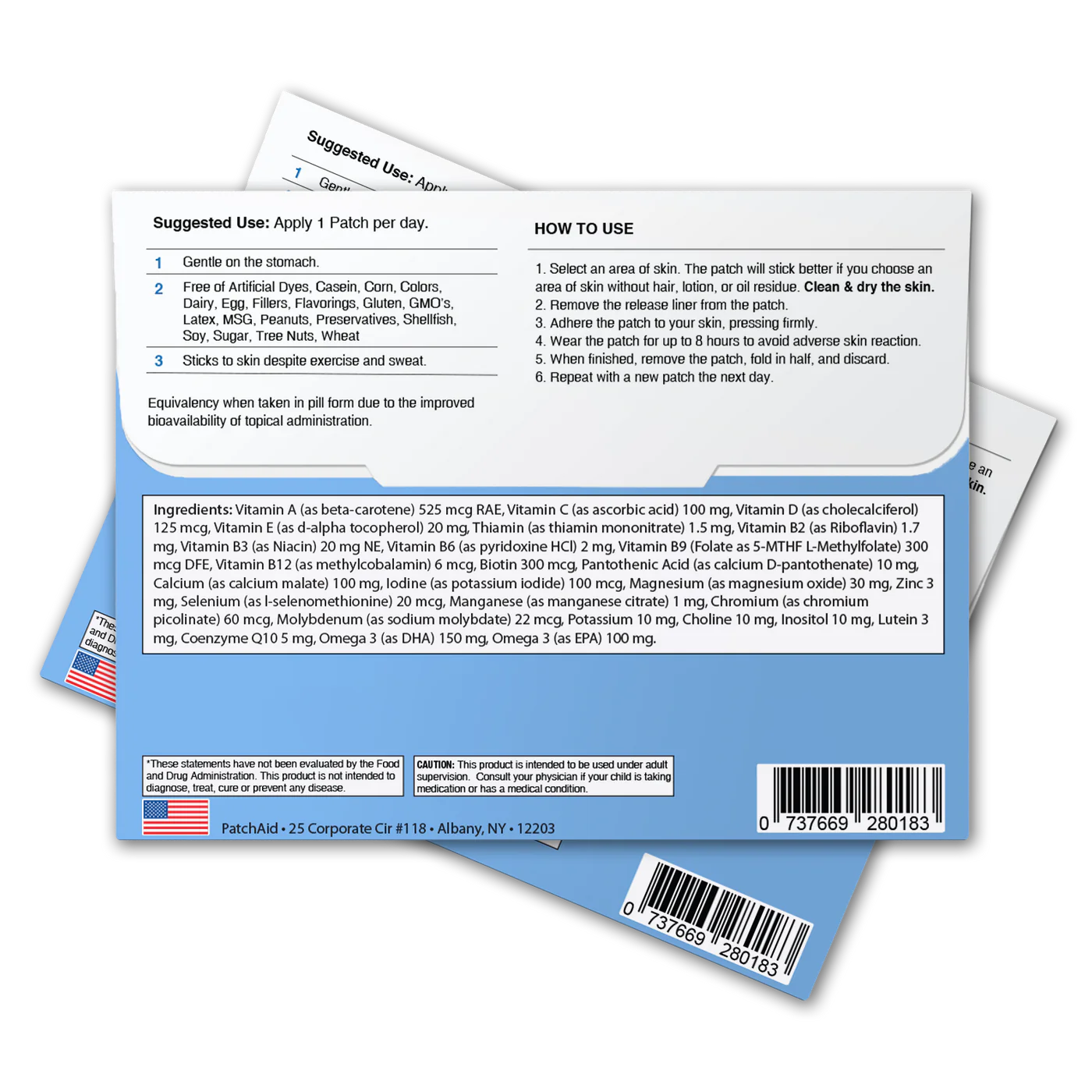 Kids Multivitamin Plus with Omega-3 Topical Patch