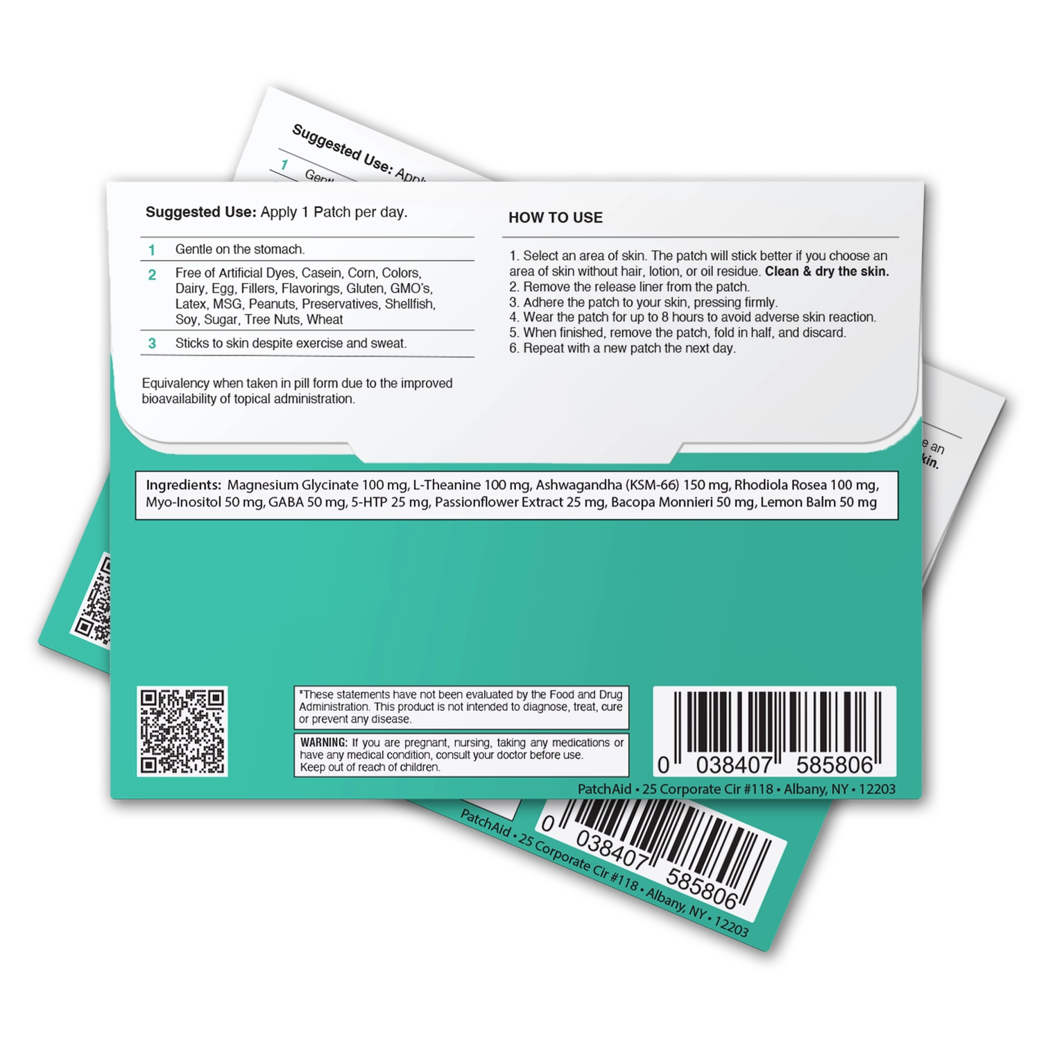 Magnicalm Advanced Patch – Mood Stabilizer & Sleep Support