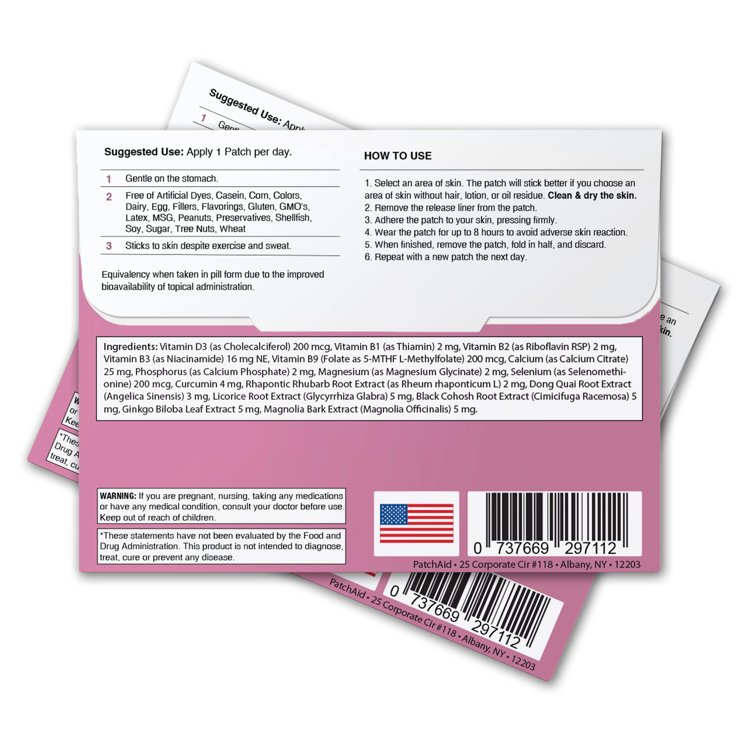 Menopause Relief Patch – Natural Symptom Relief & Support