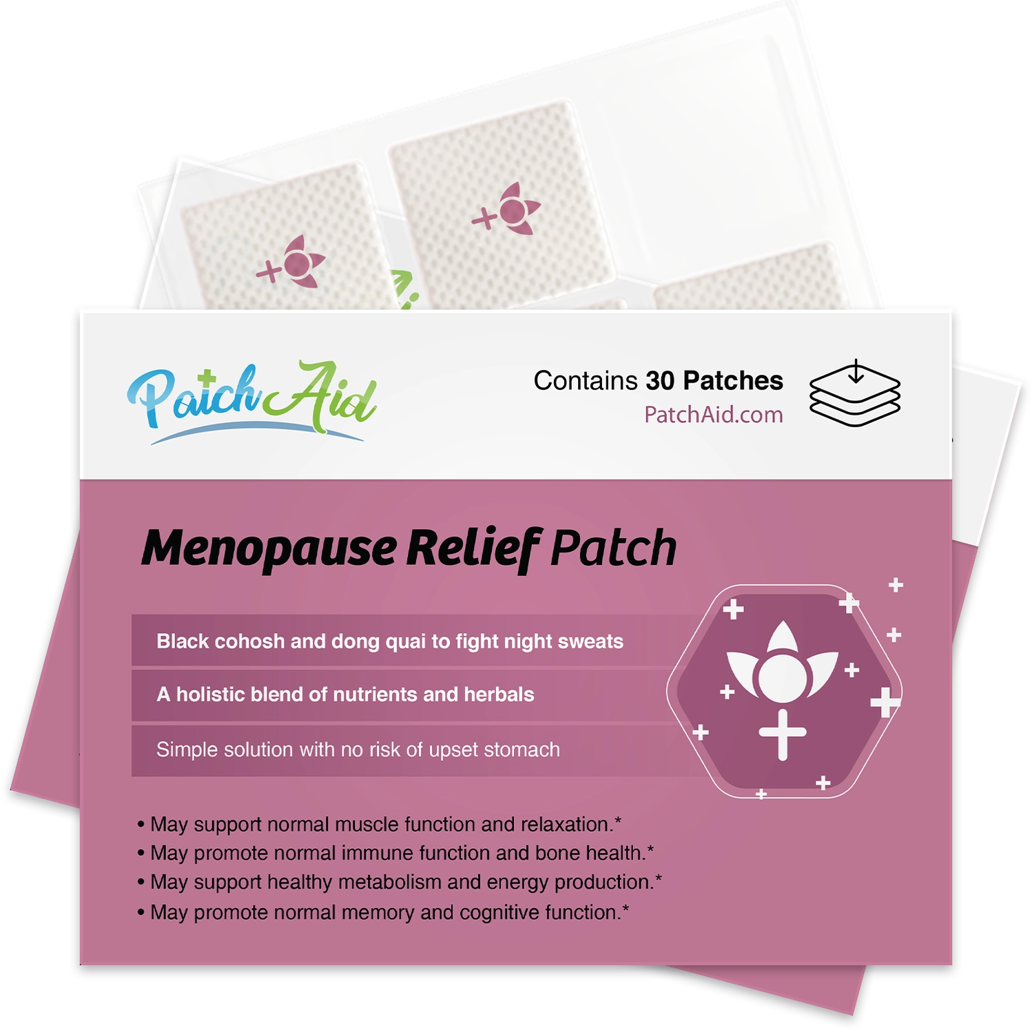 Menopause Relief Patch – Natural Symptom Relief & Support