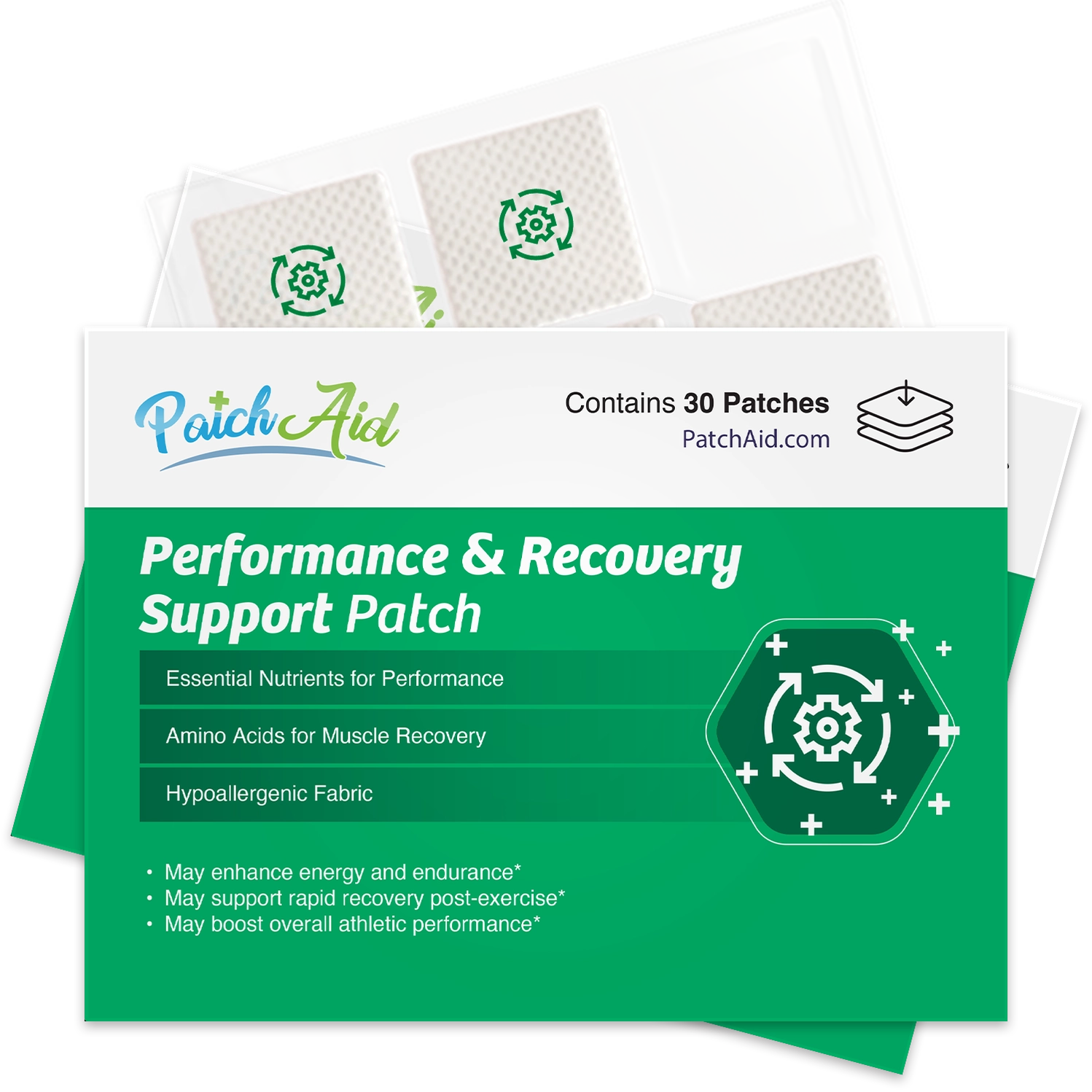 Performance & Recovery Support Patch – Endurance Enhancer